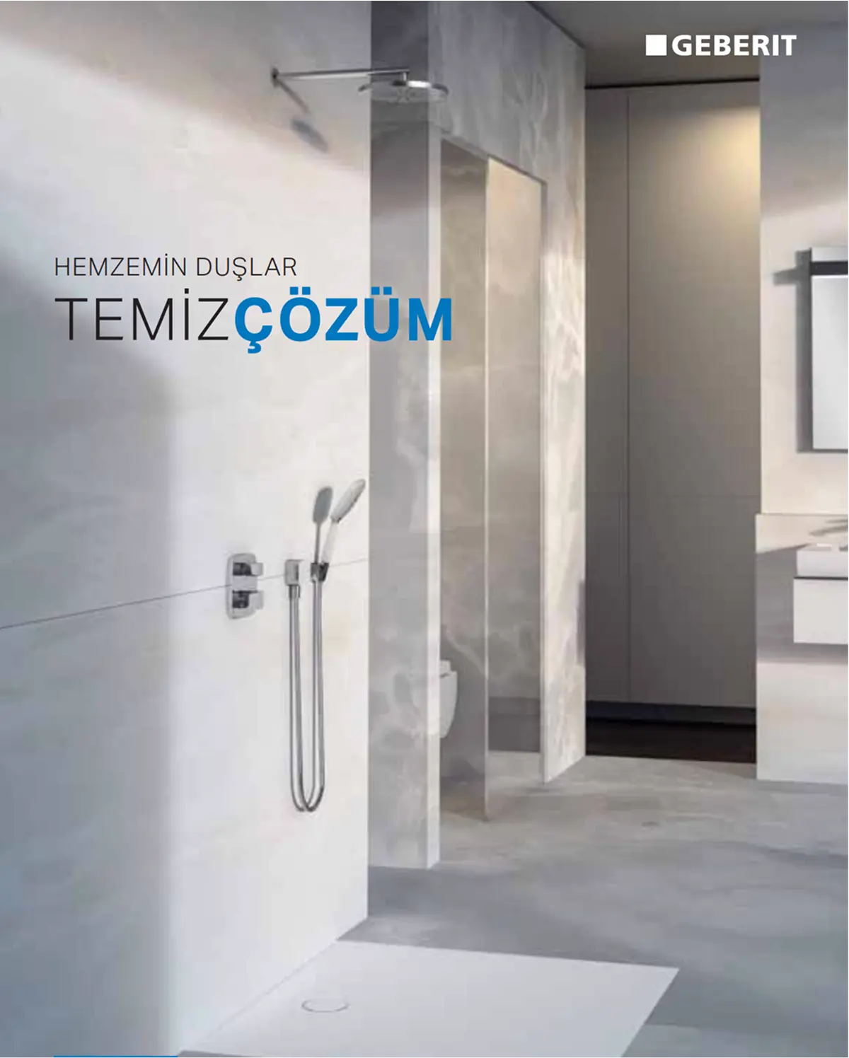 Temiz çözüm - Hemzemin duşlar