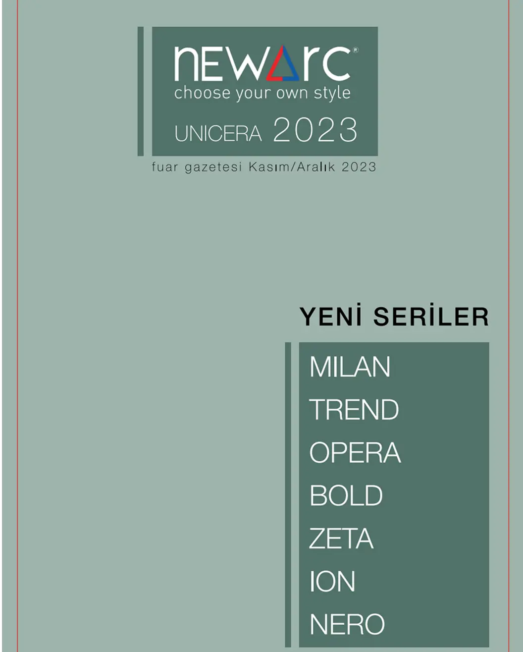 Unicera 2023 Gazetesi
